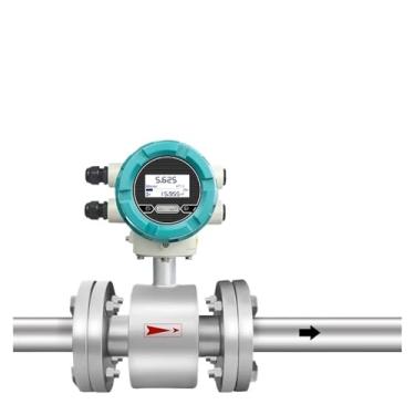 Imagem de TBZFNZXF Medidor de fluxo eletromagnético DN65/80/100 Pulso 4-20mA RS485 Saída Água do Mar Lama de Esgoto Medidor de Fluxo Líquido Corrosivo (DN100)