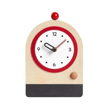 Imagem de Relógio de mesa de estudo, quarto, ornamentos de mesa para uso doméstico, relógio de mesa silencioso para TV, balcão de entrada, relógio de mesa