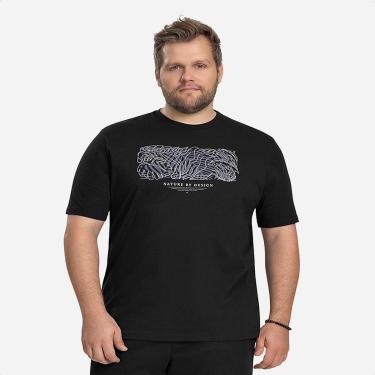 Imagem de Camiseta Masculina Em Malha Com Estampa Plus Size Diametro-Masculino