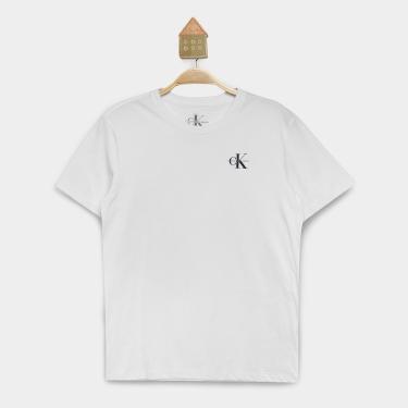 Imagem de Camiseta Infantil Calvin Klein Básica Menino-Masculino