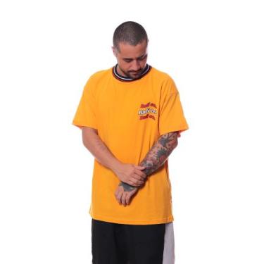 Imagem de Camiseta Bali Company Fake Friends Club, Amarelo, gg