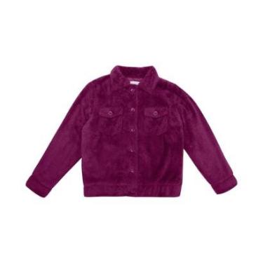 Imagem de Jaqueta Juvenil Feminina Com Pelo Minty Roxo-Feminino