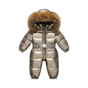 Imagem de Jaqueta Impermeável Com Capuz Para Meninas E Meninos, Macacão De Inver