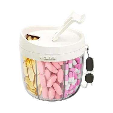 Imagem de Caixa De Remédios Plástica À Prova d'Água De Grande Capacidade, Organi