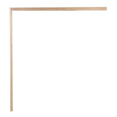 Imagem de Kit de Correr de Madeira Marrom - 2 Metros