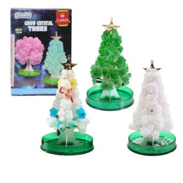 Imagem de Brinquedo Árvore de Natal Cristal Mágica Infantil - Castela