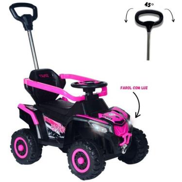 Imagem de Quadriciclo Infantil de Passeio à Pedal com Luzes e Música - Uni Toys,