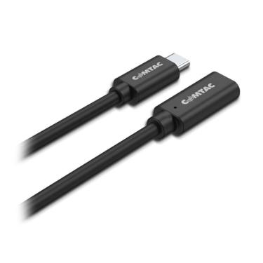 Imagem de Cabo Extensor USB-C Macho/Fêmea - 10 Metros - Preto - Comtac - 28129422