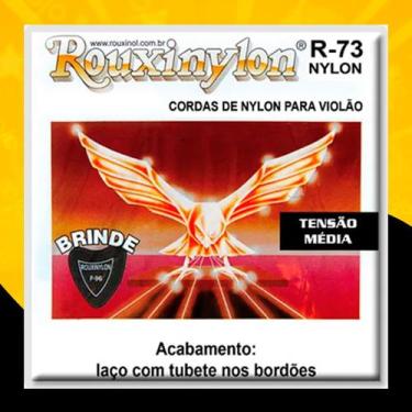 Imagem de Encordoamento Cordas Violão Nylon Rouxinol Individual R73 - SEM MARCA
