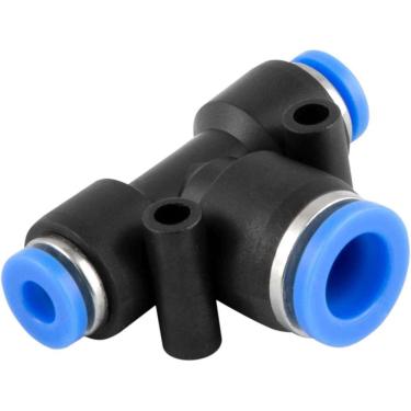 Imagem de Conexão Rápida Tipo T De Redução, Com 1 Entrada De 6,0 Mm E 2 Entradas De 4,0 Mm, Vonder Ostenvonder