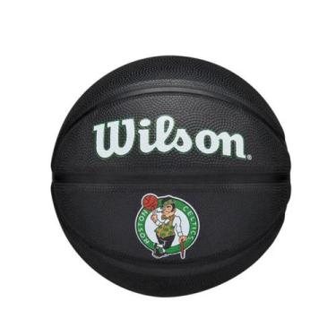 Imagem de Bola de Basquete Wilson NBA Team Tribute Mini Celtics 3