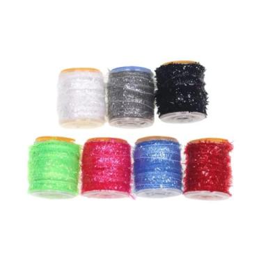 Imagem de Conjunto De Material Chenille De 7mm Para Atado De Moscas, Para Ninfas
