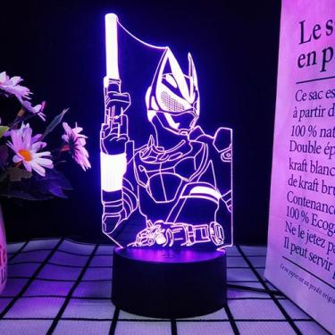 Imagem de Boneco 3D Kamens Riders com ornamento de luz noturna para quarto - Tai