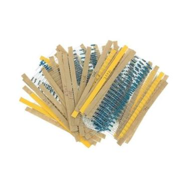 Imagem de Kit De Resistores De Filme Sortidos 300/600 Peças 1/4W 1% 30 Tipos YAN