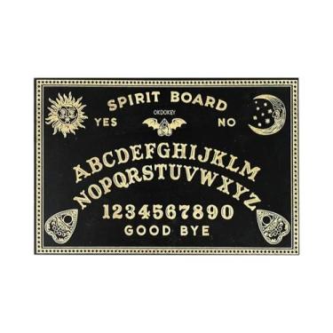 Imagem de Tabuleiro Ouija De Madeira De 12 Polegadas Gravado Com Pêndulo Mágico 