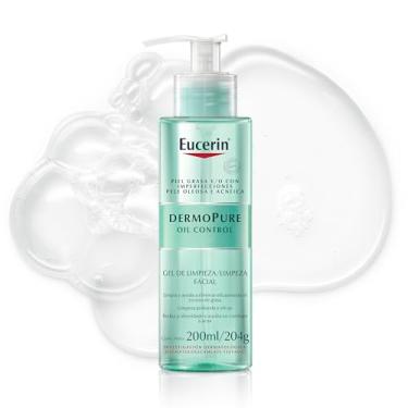 Imagem de EUCERIN Gel de Limpeza Facial Antiacne DermoPure Gentil 200ml, Pele Mista e Oleosa, Suave, Demaquilante