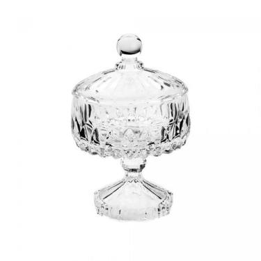 Imagem de Bomboniere Louise 23cm Cristal Chumbo Rojemac, UNICA