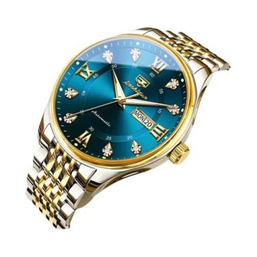 Imagem de Relógio De Pulso Mecânico Automático De Luxo Masculino Em Aço Inoxidáv