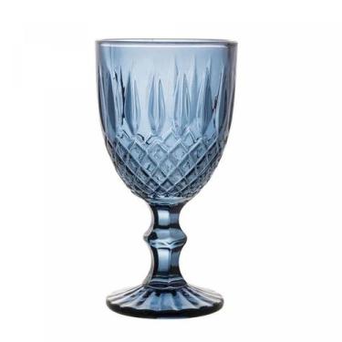 Imagem de Taça Azul, vermelha, Verde, Borboleta, furta cor, Coqueiro e Cristal U