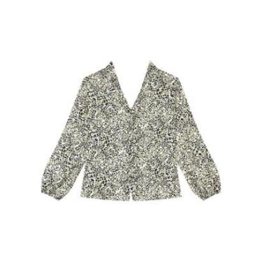 Imagem de Camisa Saída De Praia Estampada Com Mangas Longas-Feminino