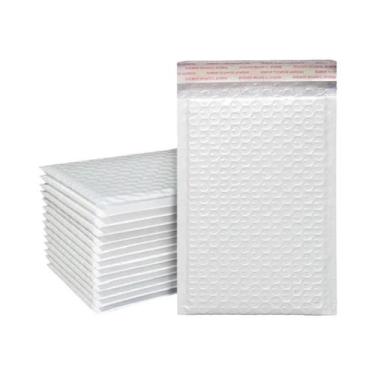 Imagem de Envelopes De Bolha Autoadesivos Brancos 500PCS, Envelopes Almofadados 
