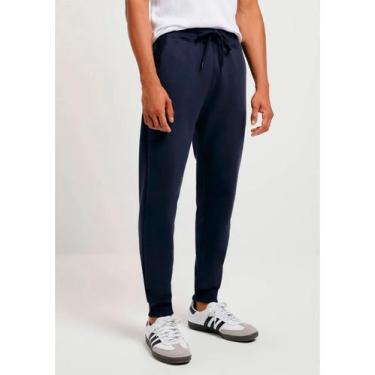 Imagem de Calça Jogger Moletom Hering 05M3 Masculina Peluciada Algodão T. P/XXG,
