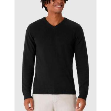 Imagem de Suéter Malwee 1000095086 Masculino Decote V Tricô T. P/XGG, M, 00004, 