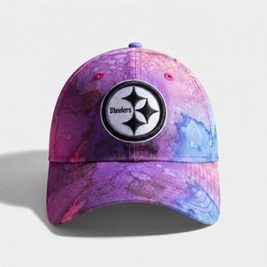 Imagem de Boné 9Twenty Pittsburgh Steelers Crucial Catch 2022 Aba Curva Strapback Sortido New Era...