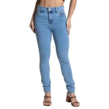 Imagem de Calça Jeans Sawary Levanta Bumbum - 280699 - Azul Claro 38-Feminino