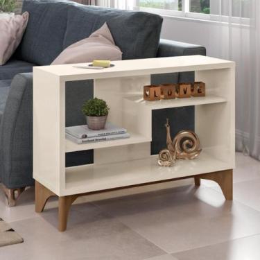 Imagem de Estante Para Livro Decorativa Loft - Caemmun, Off White/Natture