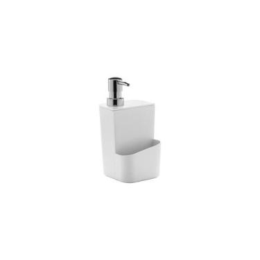 Imagem de Dispenser para detergente e esponja Ou 650ml Linha Trium, Branco