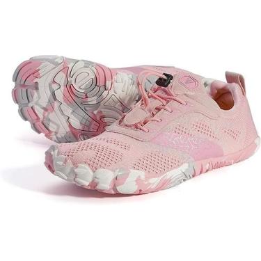 Imagem de Sapatos Joomra Barefoot Treadmill Walking Athletic Women Pink