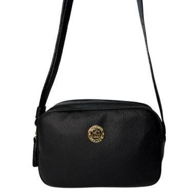Imagem de Bolsa em couro pequena lara - preta - SUELDOS