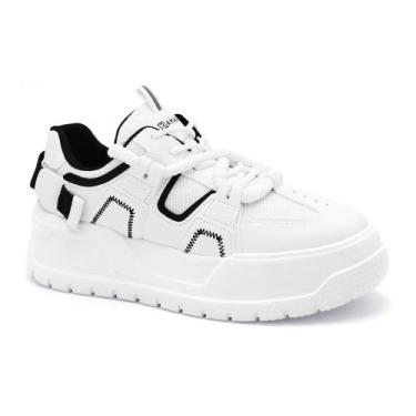 Imagem de Tênis Casual Ramarim Confortavel Feminino, Branco, 36