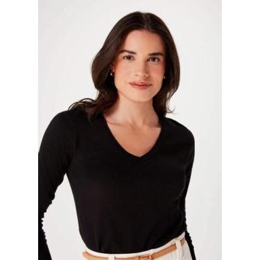 Imagem de Blusão feminino hering 4537 k0whn10si, Preto, M