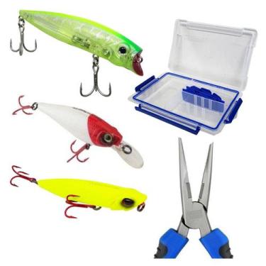Imagem de Super Kit Isca Artifical Marine Sports Superficie Meia Agua Profundida
