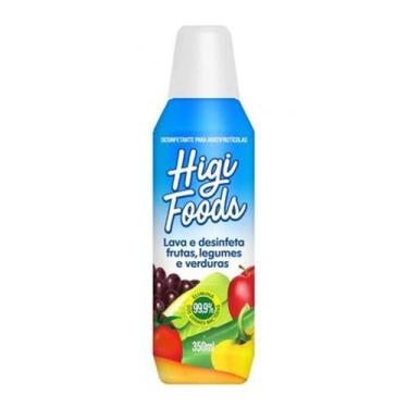 Imagem de DESINFETANTE PARA HORTIFRUTÍCOLAS HIGI FOODS 350ml
