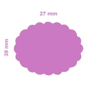 Imagem de Furador Art & Montagem - Gigante Oval Escalope (Papel e EVA)
