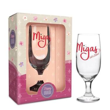 Imagem de Taça Cerveja Migas Lets Drink cx presente - Nadir Figueiredo