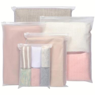 Imagem de Saco Zip Slider 25x35cm P/ Roupas Transparente Fosco 50 Un