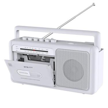 Imagem de Leitor de Cassete WIITHINK WTB-777 com Bluetooth e Rádio AM/FM