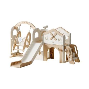 Imagem de Playground Infantil Mini Parque Balanço Escorregador Escada Adventure 