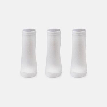 Imagem de Kit 3 Meias Puket Adulto Micro Sapatilha Unissex Top -, Branco, 40-44