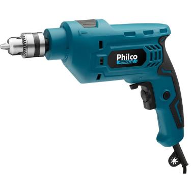 Imagem de Furadeira Philco Doméstica Force PFU01 com Chave para Mandril Função Impacto 650W 110V