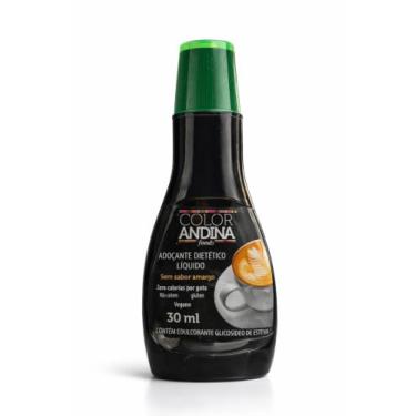 Imagem de Adoçante stevia líquido Color Andina 30ml