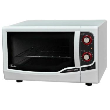 Imagem de Forno Elétrico de Bancada 44L Fischer Gourmet Grill Branco 220 Volts
