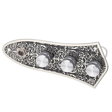 Imagem de Placa de fiação de guitarra, painel de controle de graves de ajuste simples boa decoração para instrumento de cordas