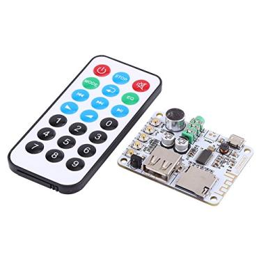 Imagem de Nova placa de amplificador estéreo sem fio Bluetooth sem fio com decodificador USB TF FM MP3 WMA WAV FLAC Player (remoto (microfone e receptor))