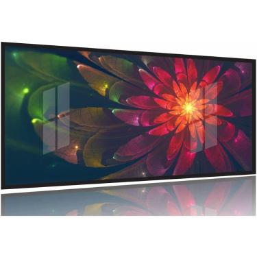 Imagem de Quadro decorativo Flor Abstrato Simétrica Para Sala Quarto