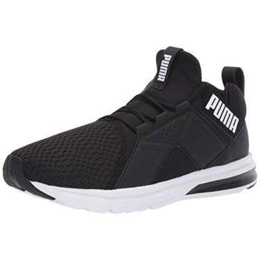 Imagem de PUMA Tênis masculino Enzo Mesh, Preto/branco, 8.5